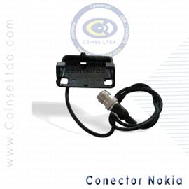 Este conector se utiliza para conectar los telefonos Flechas como el Nokia a una antena yagi externa